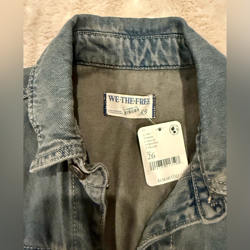 We The Free Marci Jumpsuit. Women. Size 26 NWT - Picture 4 of 6